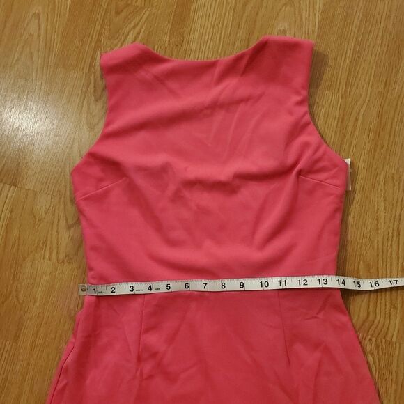 Love Ady Ruffle-Hem Fit & Flare Dress size Medium in Pink - NEW - Picture 8 of 11